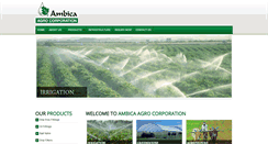 Desktop Screenshot of ambicaagrocorp.com
